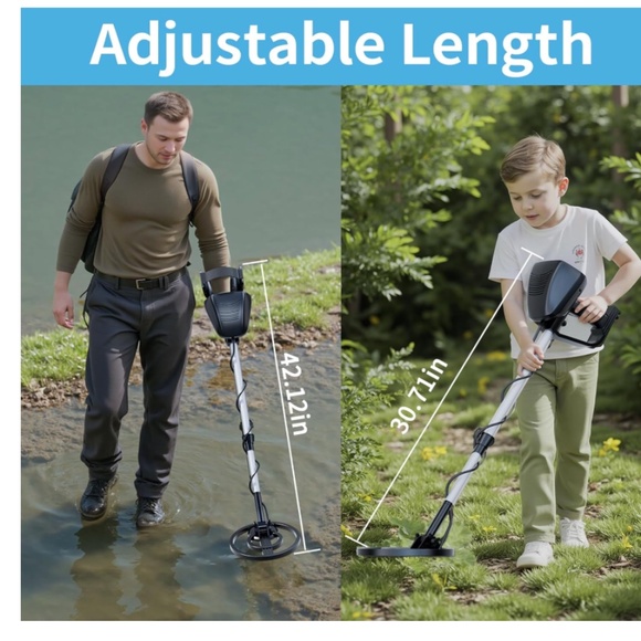 P933 MRTREASURES Pro Metal Detector Gold & Coin Hunting with Headphones - Picture 5 of 6